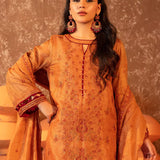 3PC Unstitched Festive Embroidered Suit (SUNS7JI055)