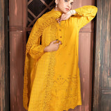 3PC Stitched Cambric Embroidered Suit (PML3PBC291)