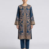 2PC Cotton Net Embroidered Suit (WRS2SA24AN39)
