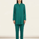 2PC Stitched Silk Velvet Suit (WP7L2PBC498)