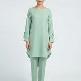 2PC Stitched Raw Silk Suit (WP7L2PBC052)