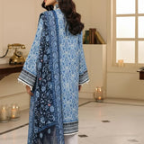 3PC Unstitched Cambric Printed Suit (SSW6U3P825)