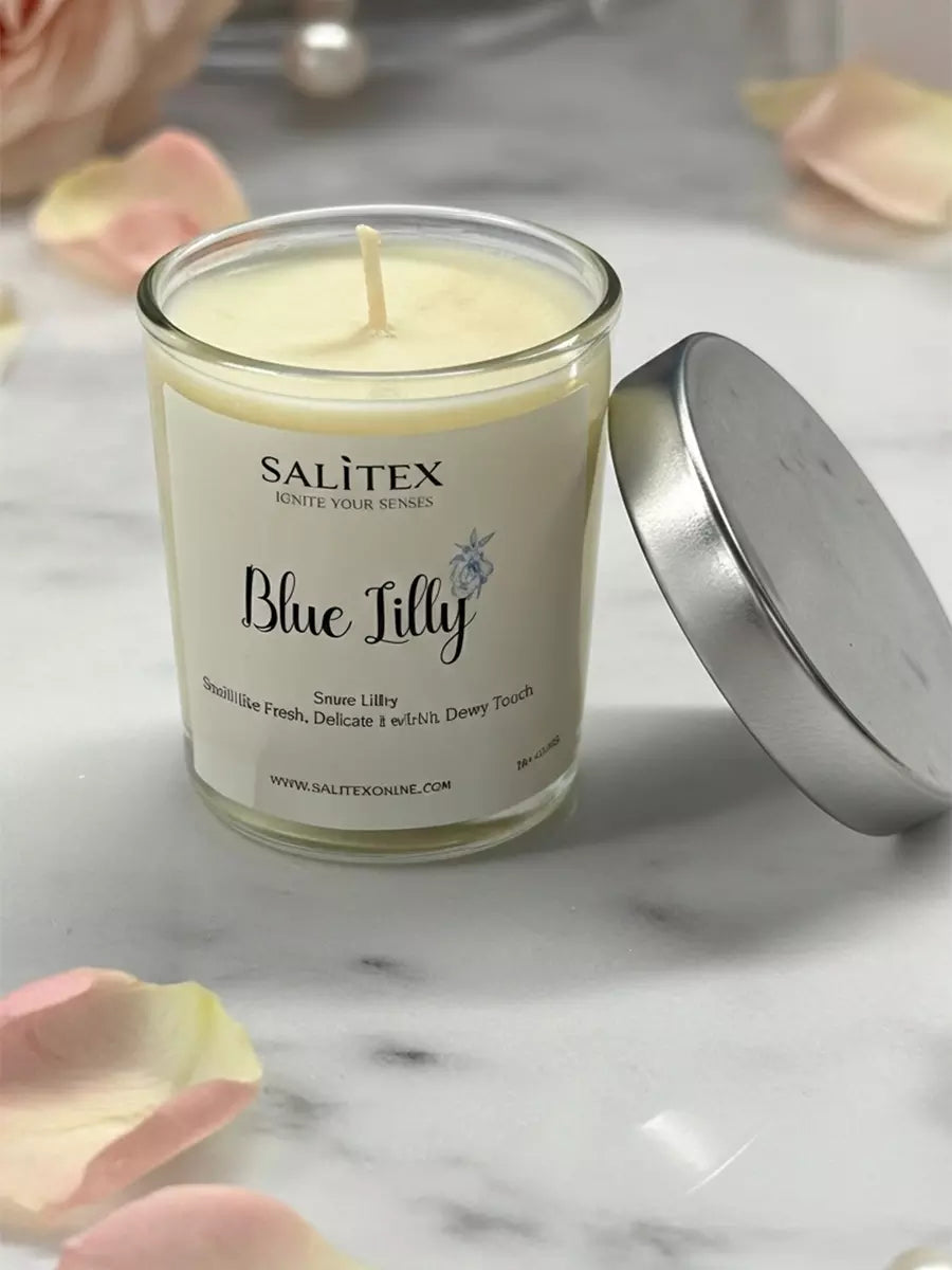 Blue Lilly Luxury Scented Candle
