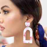 Blush Bloom Earring