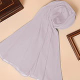 1pc Dyed Crinkle Chiffon Dupatta (PD-00094-A)