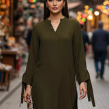 2PC Stitched Georgette Suit (WP7L2PBC322)