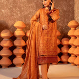 3PC Unstitched Festive Embroidered Suit (SUNS7JI055)