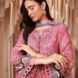 3PC STITCHED LUXURY LAWN EMBROIDERED SUIT