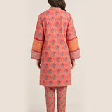 2PC Stitched Cross Hatch Embroidered Suit (SPL2PEC037-A)