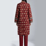 2PC Stitched Dobby Embroidered Suit (PEUFL2PBE139)