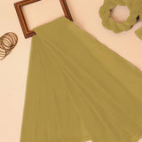 1PC Dyed Crinkle Chiffon Dupatta (PD-00089-AUN)