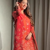 3PC Unstitched Festive Embroidered Suit (SUNW7JI077)