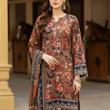 3PC Unstitched Printed Khaddar Suit (SUNS7ASI278)