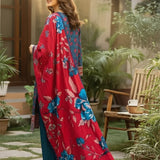 3PC Unstitched Khaddar Printed Suit (SSW6U3P845)