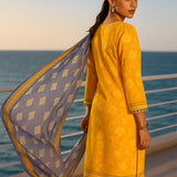 3PC Unstitched Printed Silk Lawn Suit (SUNS7ASI300)