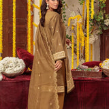 3PC Unstitched Festive Embroidered Suit (SUNW6NO044)