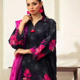 3PC Unstitched Doria Cambric Printed Suit (P282)