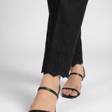 1Pc Stitched Cambric Embroidered Bottom (TPS25E039)