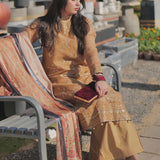 3PC Unstitched Festive Embroidered Suit (SUNW7JI087)