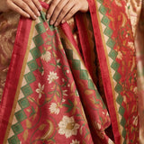 1pc Dyed Crinkle Chiffon Dupatta