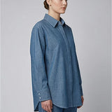 1PC Stitched Basic Denim Shirt (WP7L1PBE486)