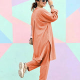 2PC Stitched Crepe suit (SS25PBC691)