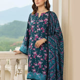 3PC Unstitched Khaddar Printed Suit (SSW6U3P835)