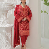 CHIKAN KARI LAWN EMBROIDERED SUIT