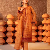 3PC Unstitched Festive Embroidered Suit (SUNS7JI055)