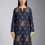 1PC Stitched Basic Printed Cambric Shirt