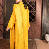 3PC Stitched Cambric Embroidered Suit (PML3PBC291)