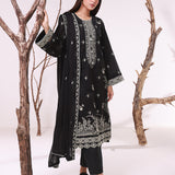 MONOCHROME EMBROIDERED LAWN SUIT