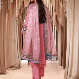 3PC STITCHED LUXURY LAWN EMBROIDERED SUIT