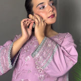 3PC Unstitched Festive Embroidered Suit (SUNW7NO093)