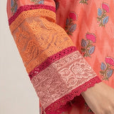 2PC Stitched Cross Hatch Embroidered Suit (SPL2PEC037-A)