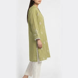 2PC Stitched Cotton Viscose Embriodered Suit (AIZ2PEC309)