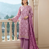 3PC Unstitched Khaddar Printed Suit (SSW6U3P826)