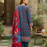 3PC Unstitched Khaddar Printed Suit (SSW6U3P845)