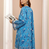 3PC Unstitched Printed Khaddar Suit (SSW6U3P801)