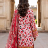 3PC Unstitched Printed Cambric Suit (SSW6U3P385)