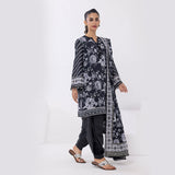 3pc Unstitched Lawn Printed Suits