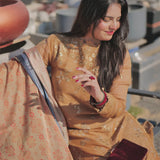 3PC Unstitched Festive Embroidered Suit (SUNW7JI087)