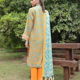 3PC STITCHED LUXURY CAMBRIC EMBROIDERED SUIT