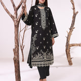 MONOCHROME EMBROIDERED LAWN SUIT