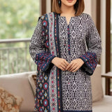 3PC Unstitched Printed Cambric Suit (SSW6U3P811)