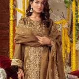 3PC Unstitched Festive Embroidered Suit (SUNW6NO044)