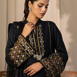 2PC Stitched Jacquard Embroidered Shirt Dupatta (SPL2PEC031)