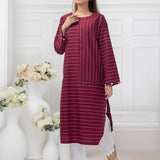 1pc Stitched Basic Yarn Dyed Shirt