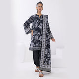 3pc Unstitched Lawn Printed Suits