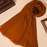 1pc Dyed Crinkle Chiffon Dupatta (PD-00073-A)